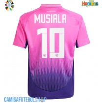Camisa de time de futebol Alemanha Jamal Musiala #10 Replicas 2º Equipamento Europeu 2024 Manga Curta